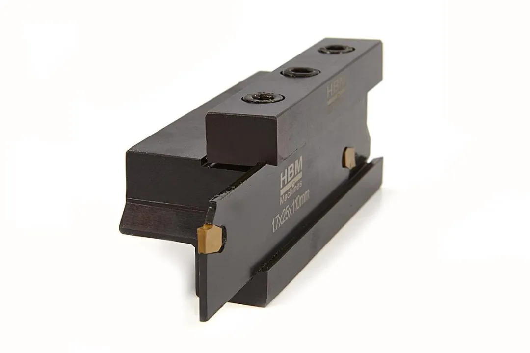 HBM 10mm Afsteekhouder met 2mm HM Wisselplaat