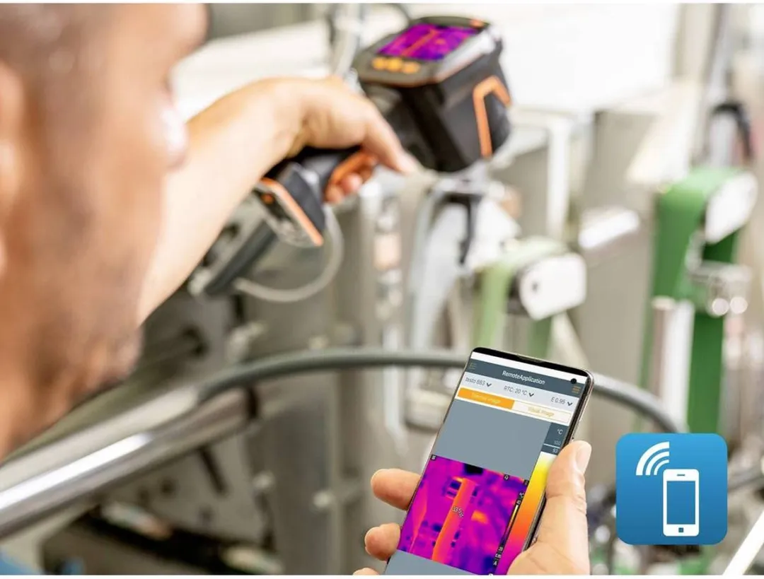 Testo 883-1 Warmtebeeldcamera -30 tot +650°C 27Hz WiFi