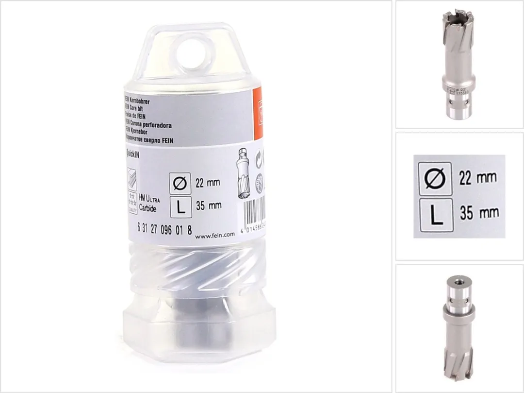 Fein HM-Ultra 35 QuickIN Kernboor 22mm