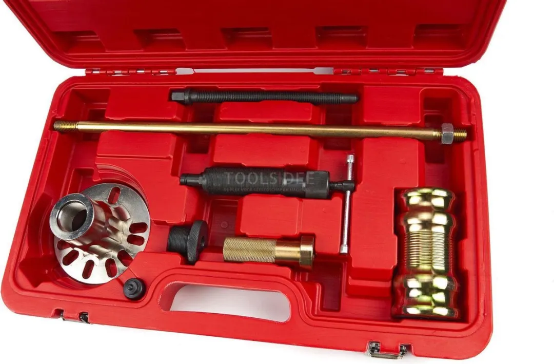 HBM Hydraulische Wielnaaftrekkerset 10 Ton - Met Salgtrekker