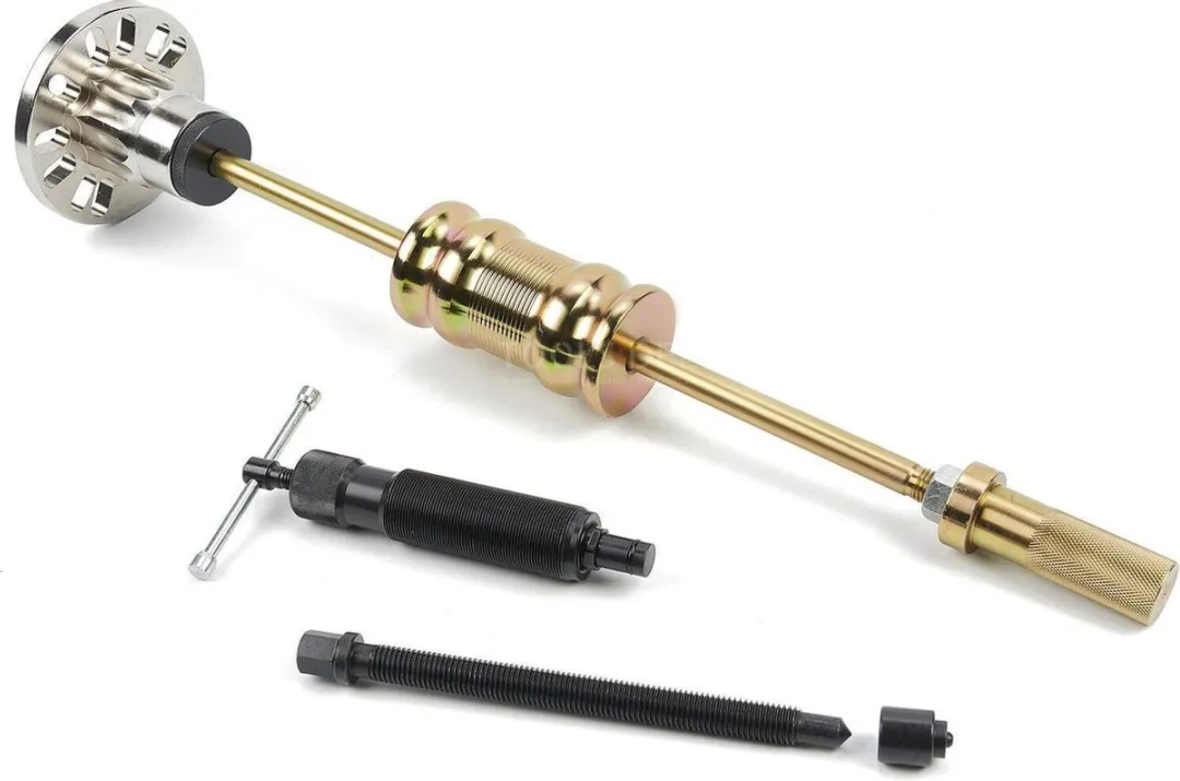 HBM Hydraulische Wielnaaftrekkerset 10 Ton - Met Salgtrekker