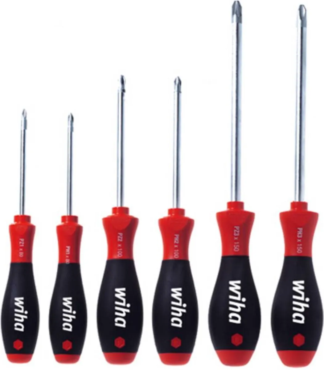 Wiha 311K6 Schroevendraaierset - 6 Stuks PH