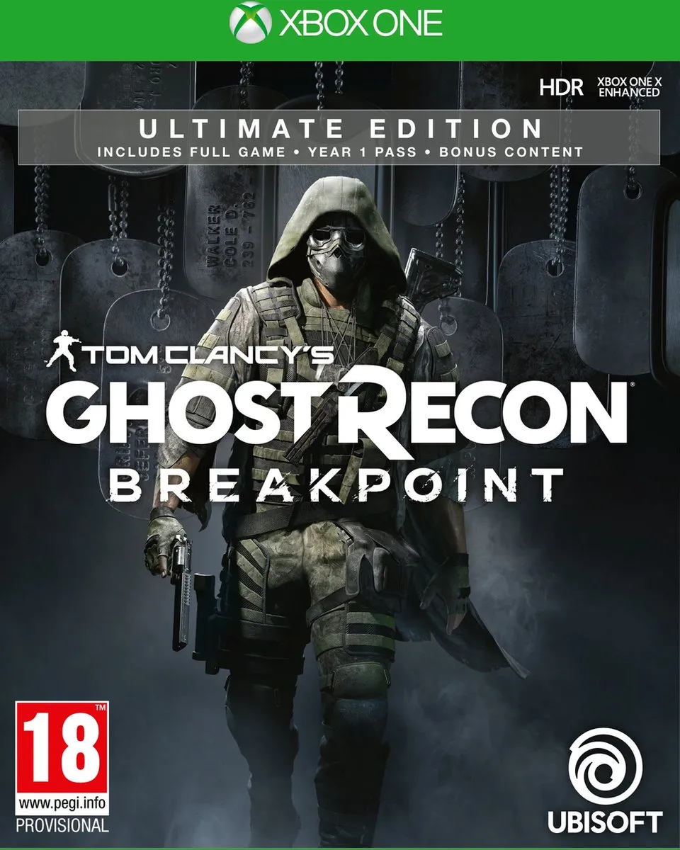 Ubisoft Tom Clancy's Ghost Recon Breakpoint Ultimate Edition + Nomad Figuur