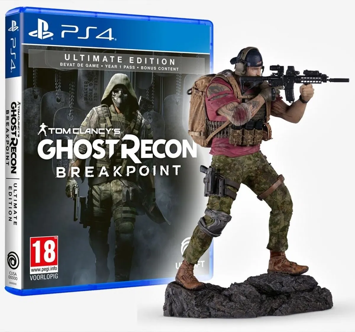 Ubisoft Tom Clancy's Ghost Recon Breakpoint Ultimate Edition + Nomad Figuur