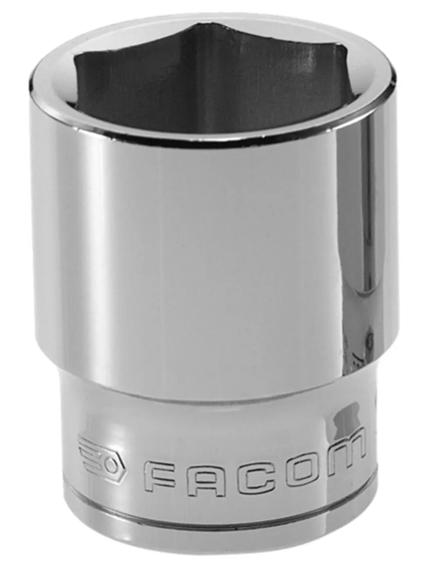 FACOM Doppen 1/2 6-kant Metrisch S.32H - Zwart