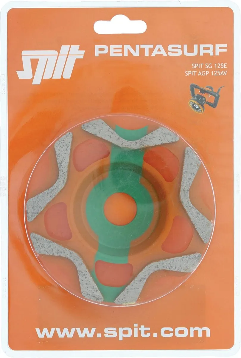 Spit Pentasurf Universal Komschijf 125mm - 610516