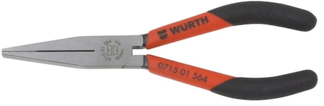 Würth Platbektang DIN ISO 5745 - Rood/Zwart