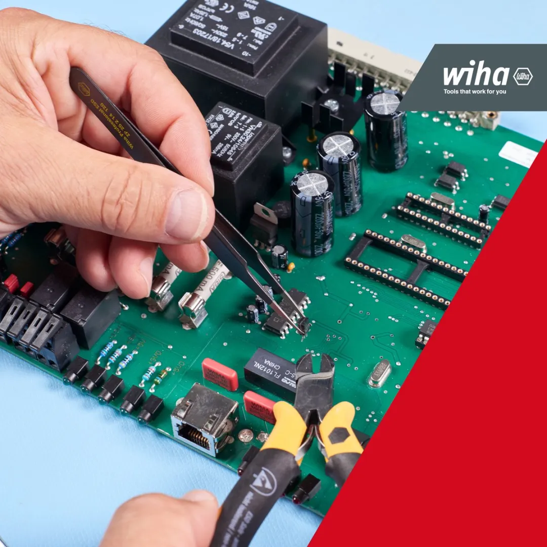 Wiha SMD-pincetset Professional ESD 5-delig - 32349