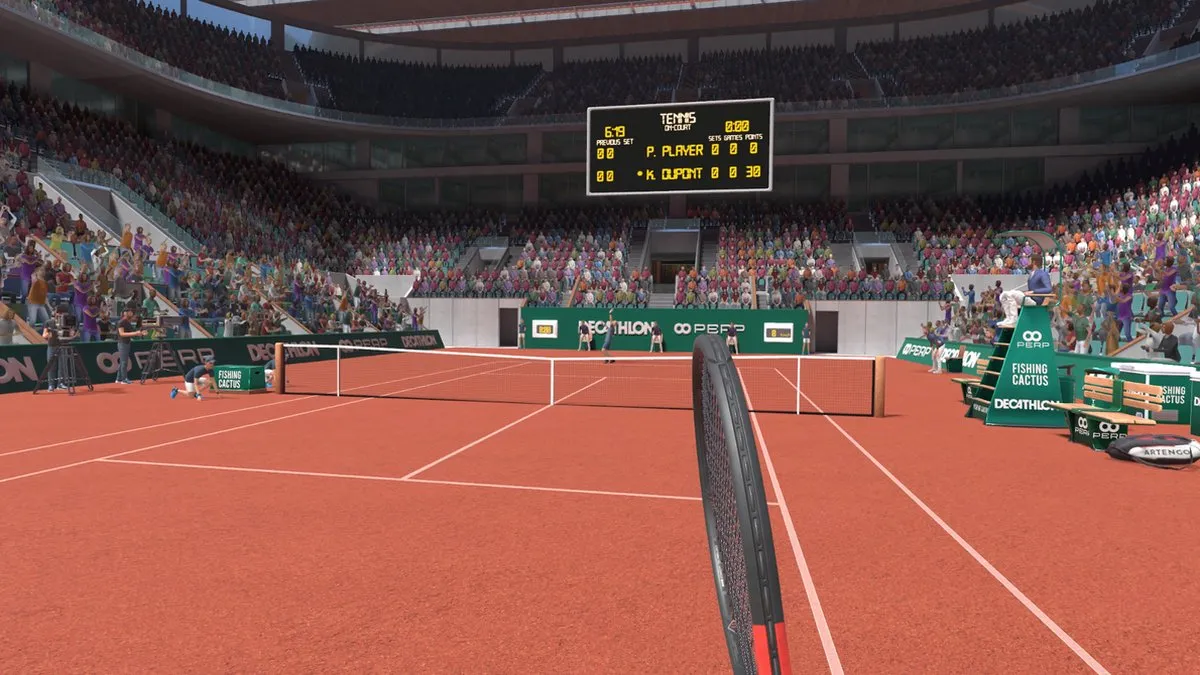 Mindscape Tennis On Court - PS5 / PSVR2 - 4 Spelers Online