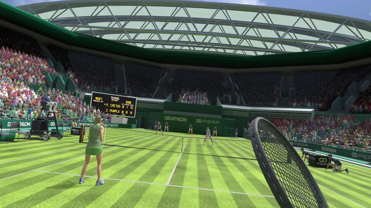 Mindscape Tennis On Court - PS5 / PSVR2 - 4 Spelers Online