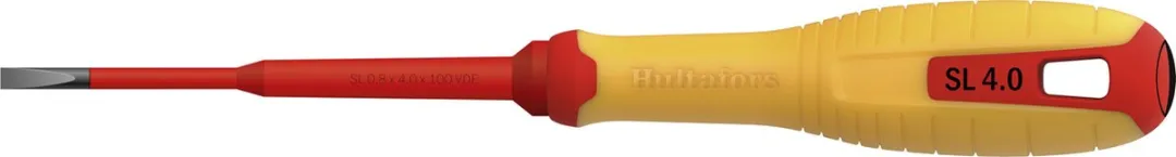 Hultafors VDE Sleufschroevendraaier 0,8x4mm 100mm - Geïsoleerd - afbeelding 6 van 6