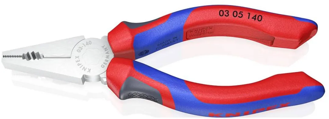 Knipex Kombi-tang 140mm - Verchroomd
