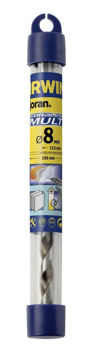 Irwin Steenboor Cordless 8mm - Glas