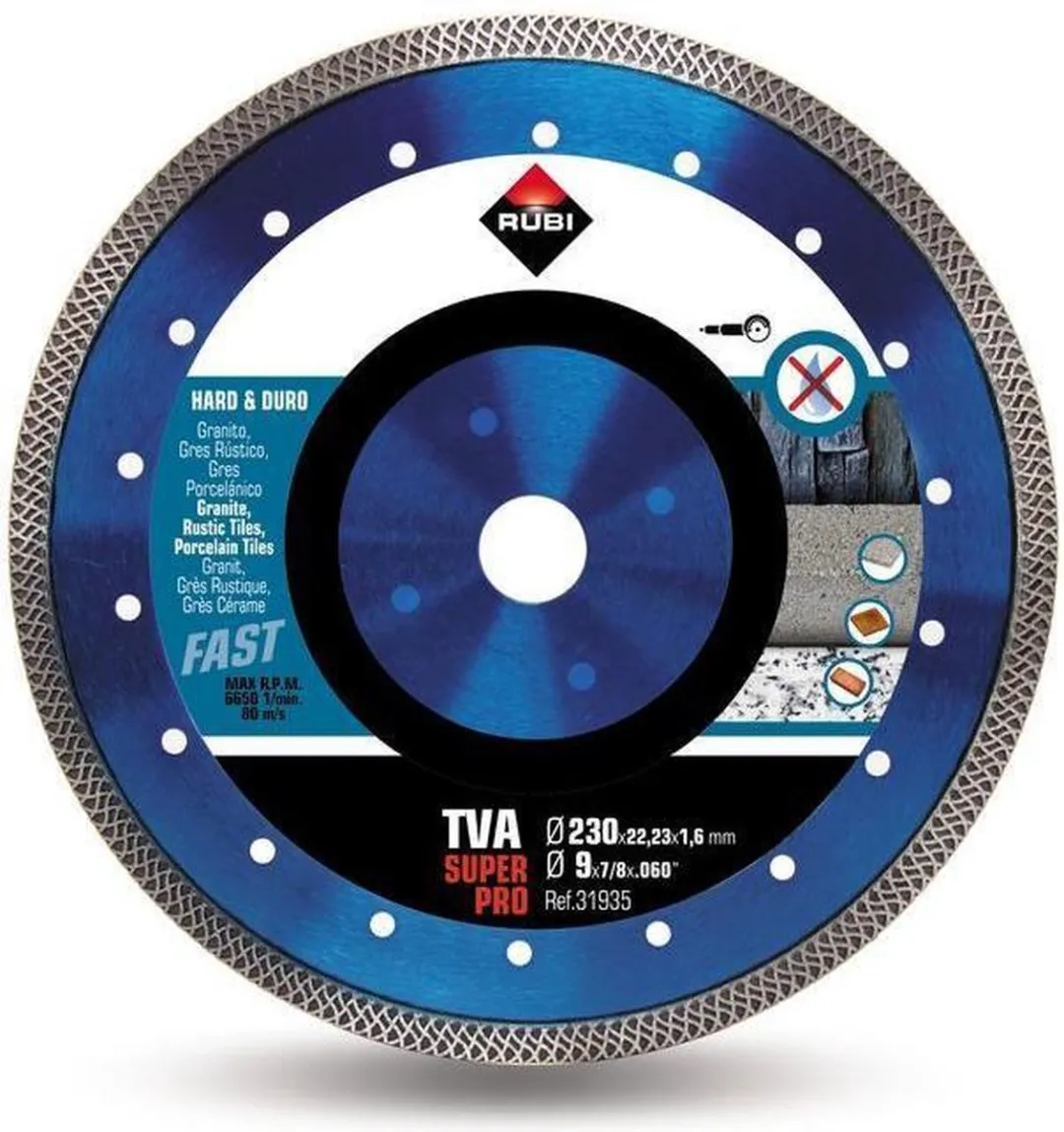 Rubi 31935 Diamantzaagblad 230x22,23mm