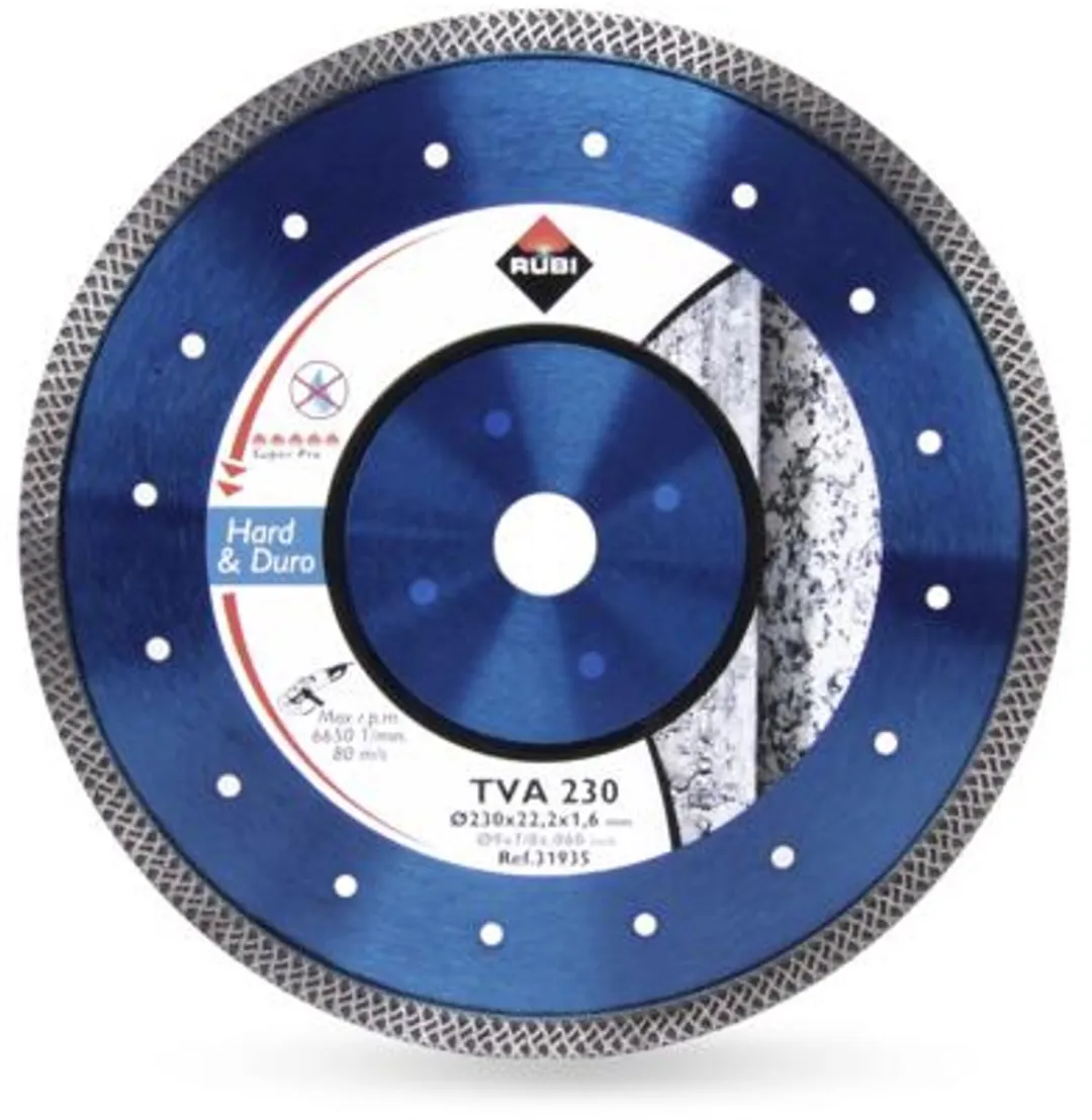 Rubi 31935 Diamantzaagblad 230x22,23mm - Keramiek/Natuursteen