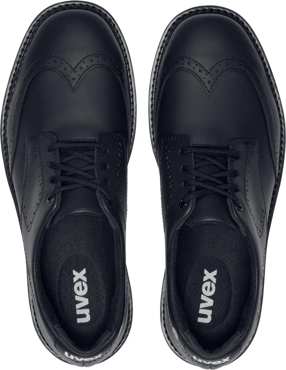 Uvex 8448 Halbschuh Veiligheidsschoen - Maat 52 - Zwart