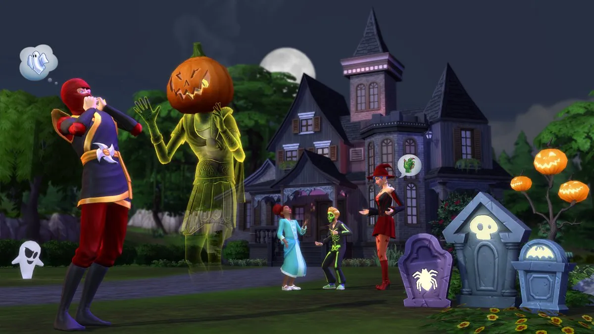 EA The Sims 4 Spooky Stuff Add-on - Xbox One