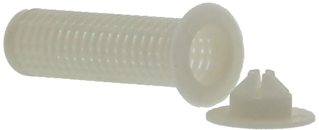 Spit Zeef Plastic D12 x 45mm M6/M8 - 10 Stuks