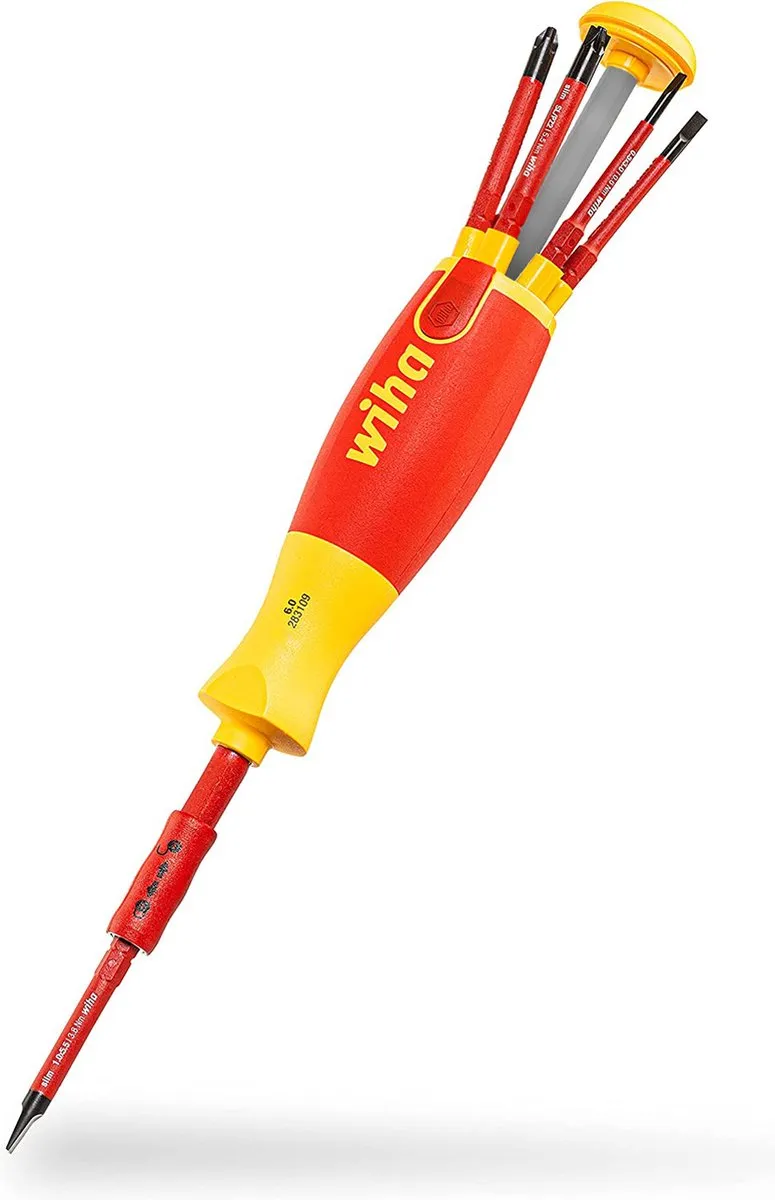 Wiha Schroevendraaier SlimBits PH 283109021 - 7 Stuks