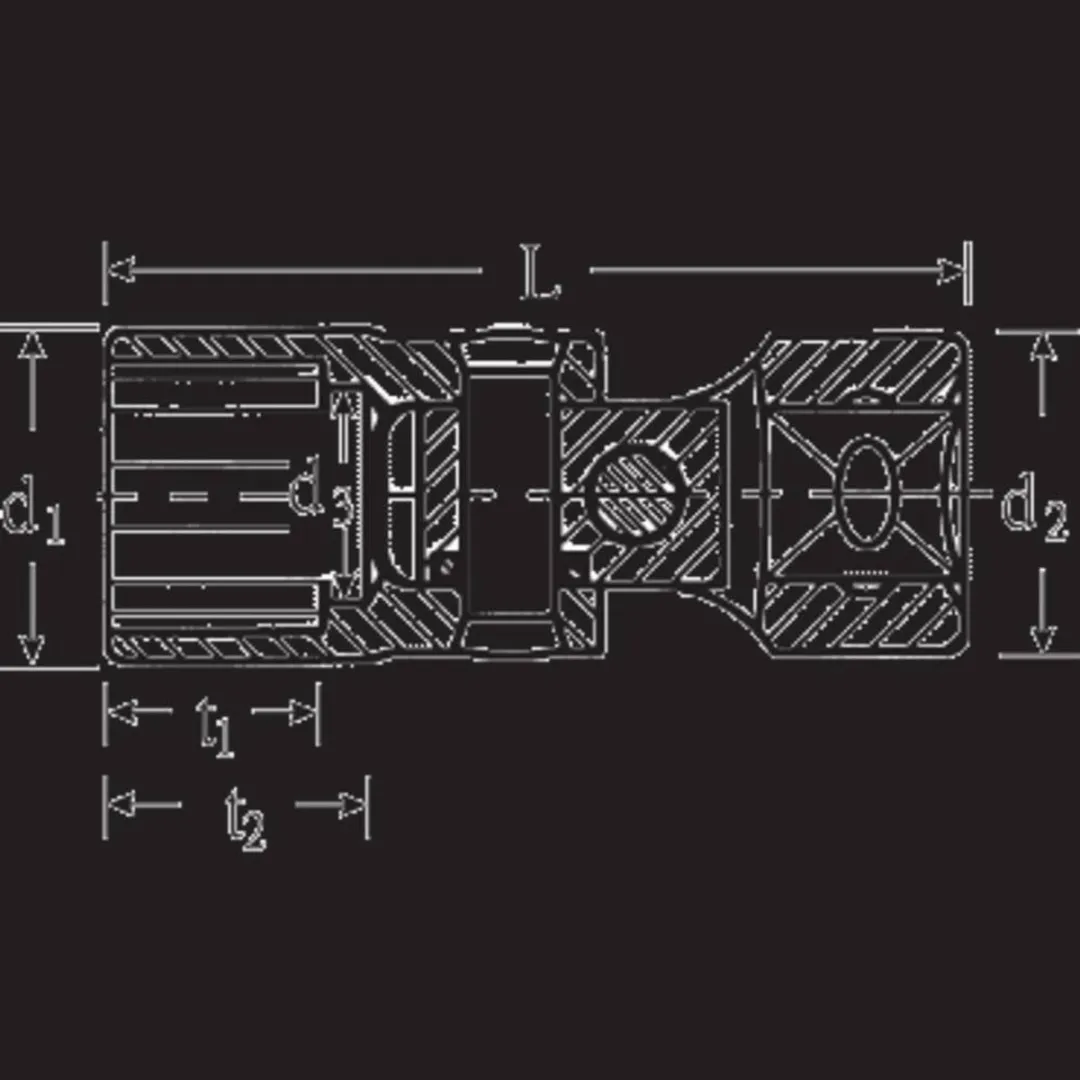 Stahlwille 47 A 11/16 02440038 Dopsleutelinzetstuk - 11/16 3/8 (10 mm)