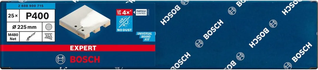 Bosch Professional Expert M480 Schuurnet 225mm P400 - 25 Stuks