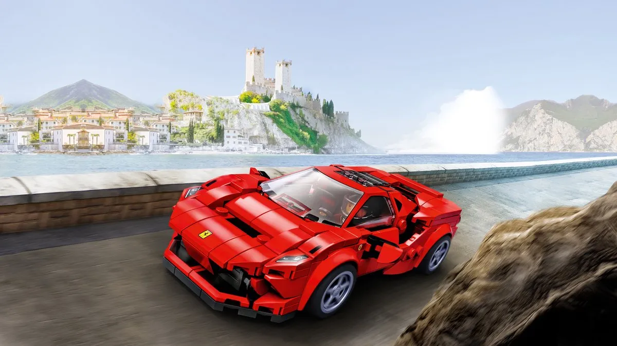 LEGO Speed Champions Ferrari F8 Tributo 76895 - 564 Stukken - afbeelding 6 van 6
