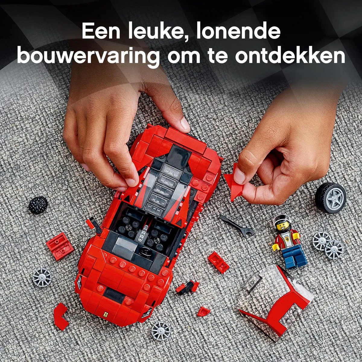 LEGO Speed Champions Ferrari F8 Tributo 76895 - 564 Stukken
