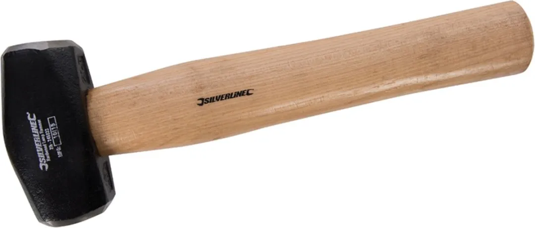 Silverline Moker 900g - Hardhouten steel
