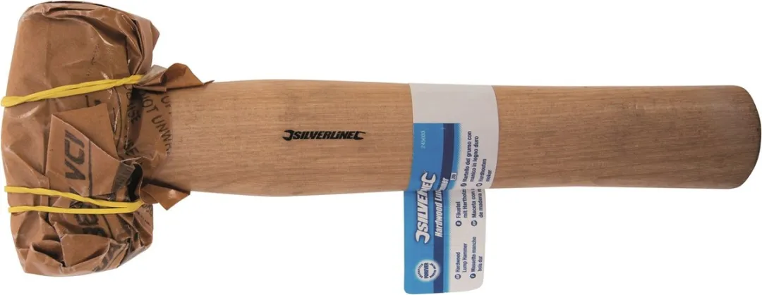 Silverline Moker 900g - Hardhouten steel