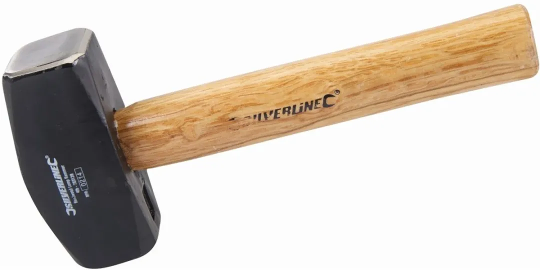 Silverline Moker 900g - Hardhouten steel