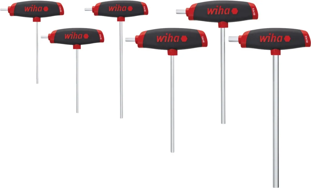 Wiha Zeskant Haakse Schroevendraaierset 6-delig - 2.5 t/m 8.0mm