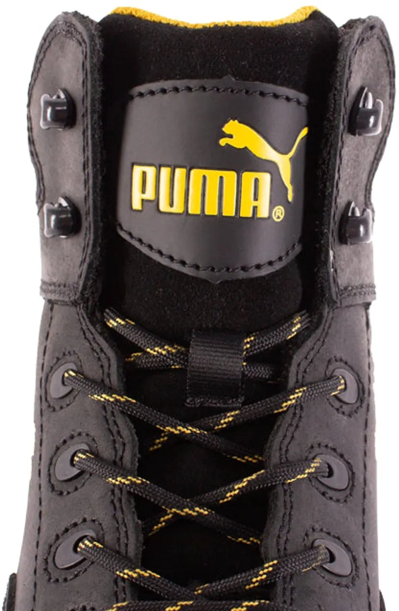 PUMA Borneo S3 HRO SRC Veiligheidsschoen 46 - Zwart/Grijs