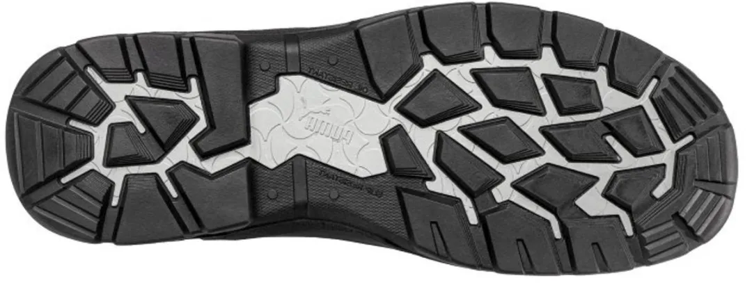 PUMA Borneo S3 HRO SRC Veiligheidsschoen 46 - Zwart/Grijs