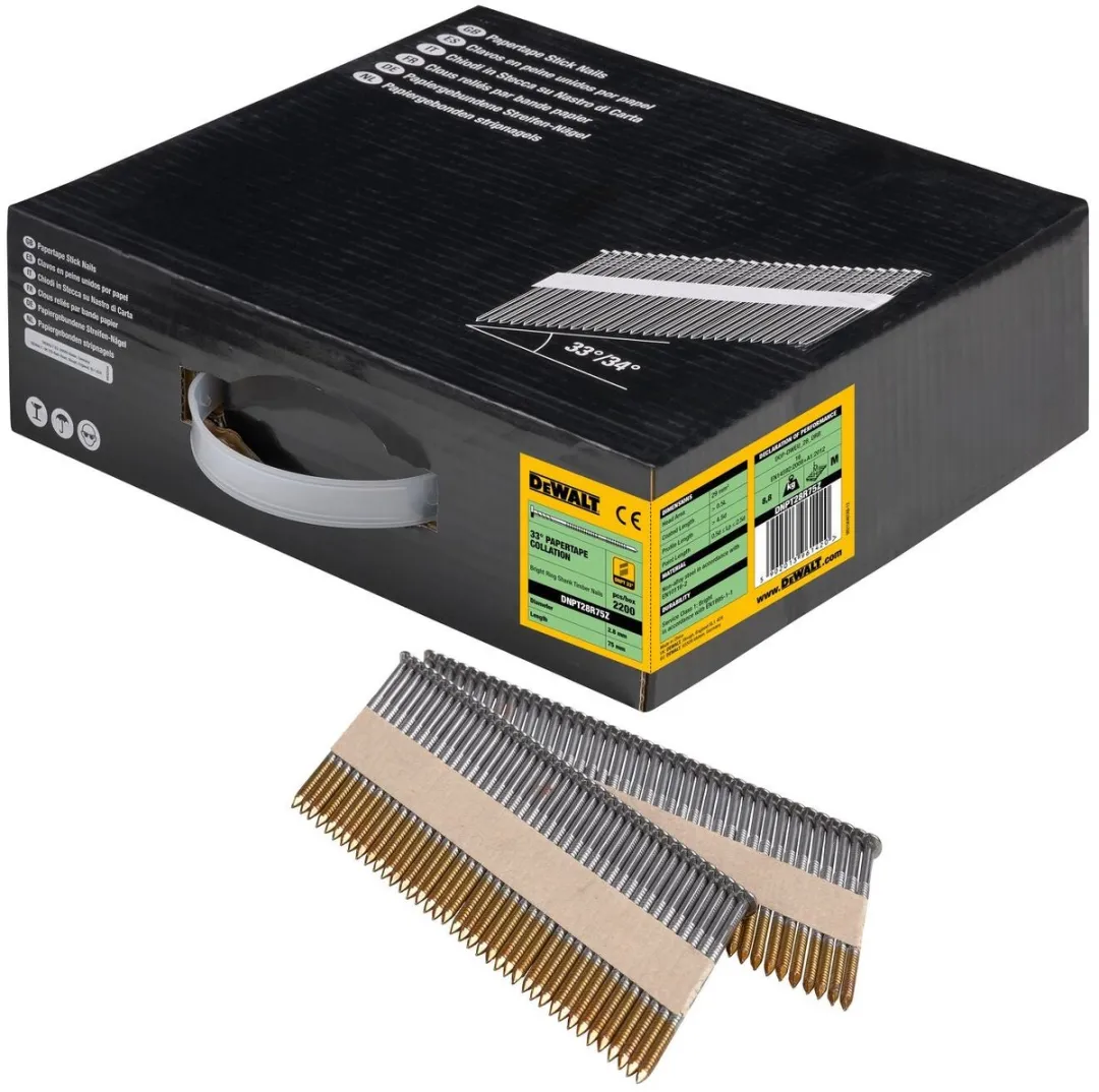 DeWalt DNPT28R75Z Spijkers 2.8x75mm - 2200 Stuks