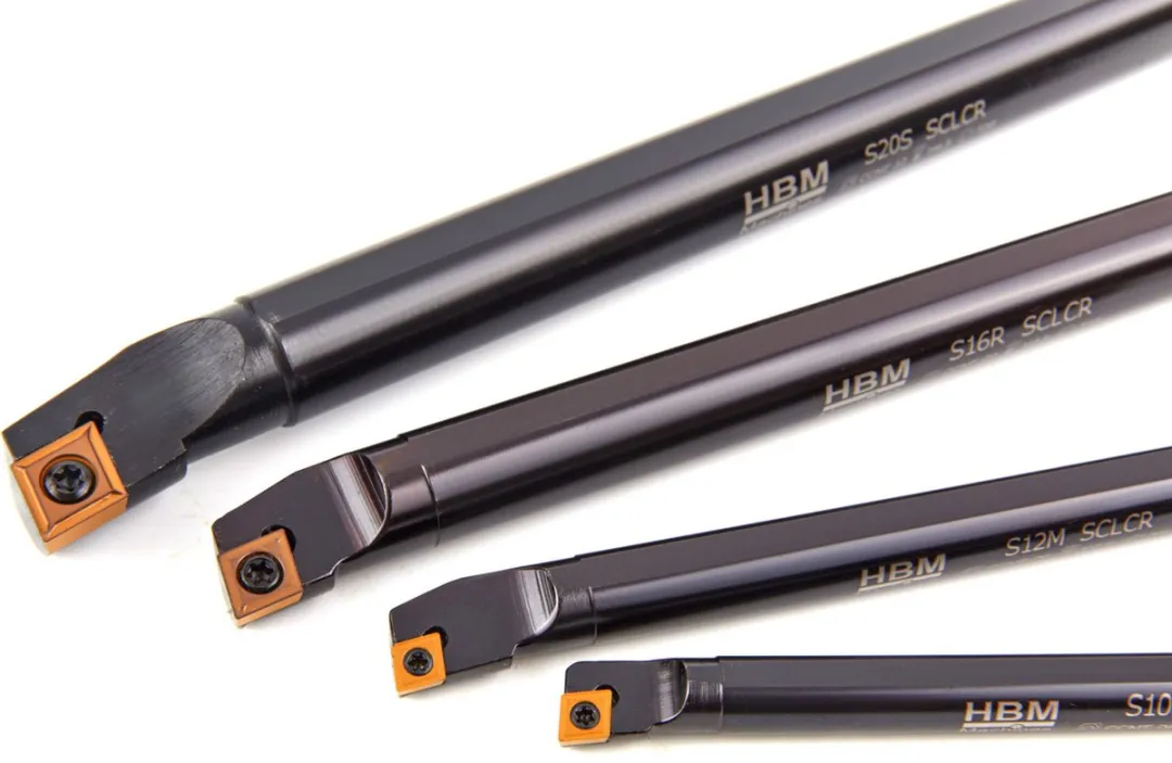 HBM 4-delige Binnendraaibeitelset CCMT 06 - 10/12mm - Hout