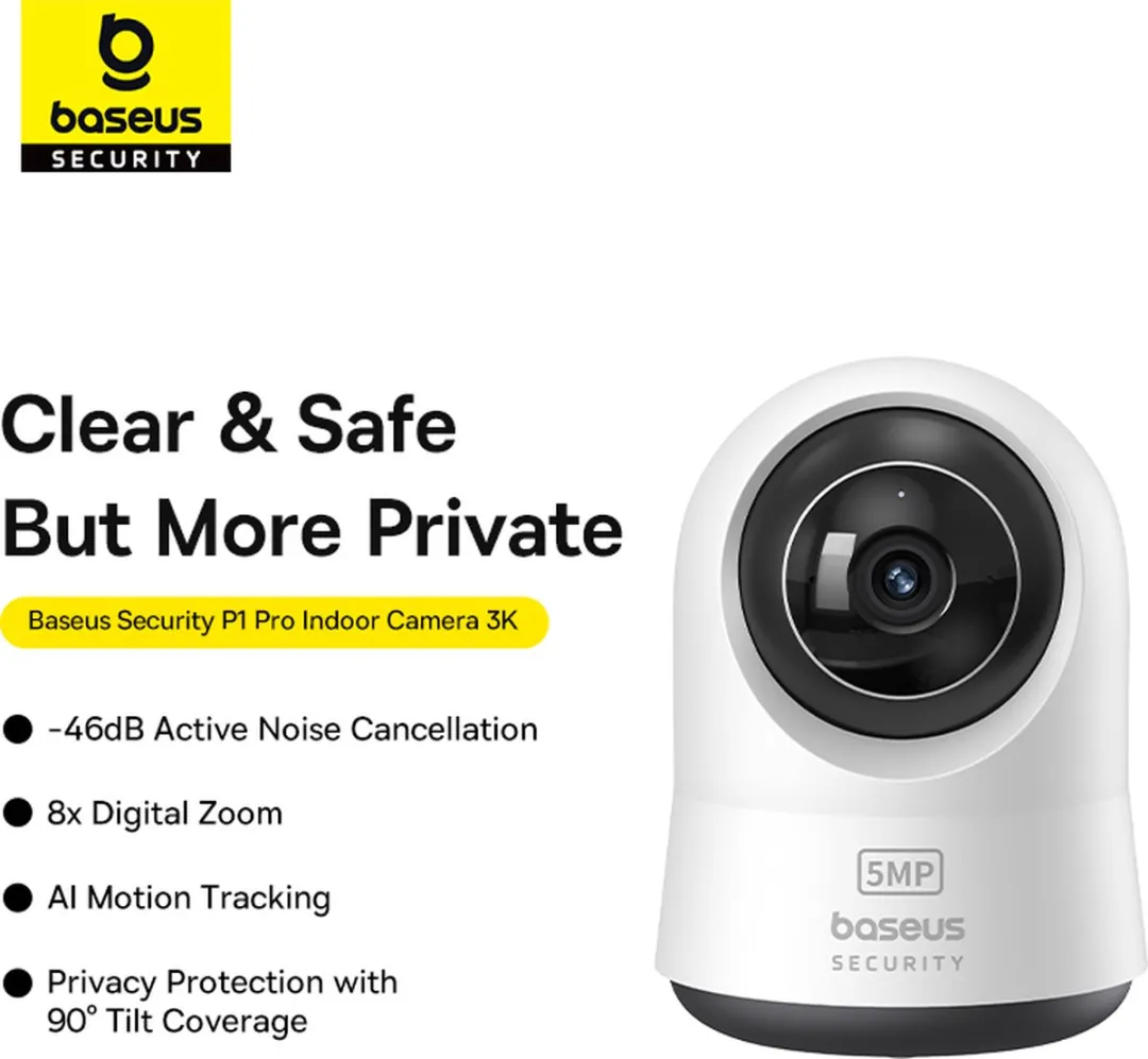 Baseus P1 Pro Beveiligingscamera 3K