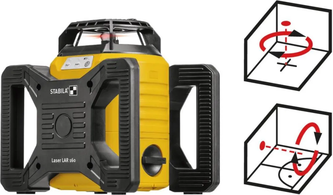 Stabila LAR 160 Rotatielaser - 600m - afbeelding 4 van 6