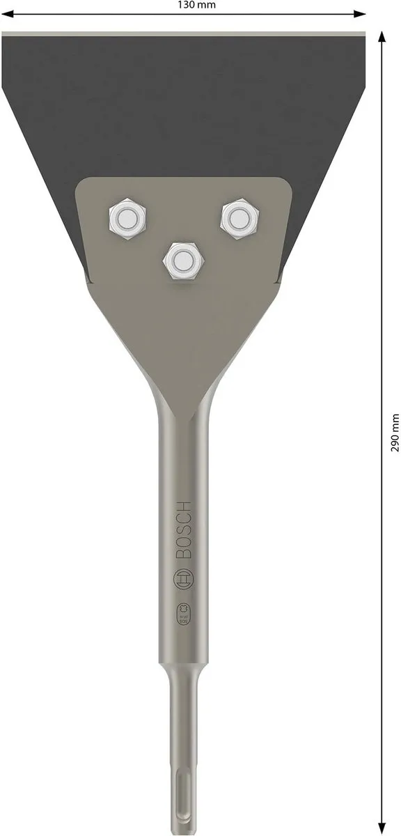Bosch Professional SDS Plus Vloerschraper 130x290mm - 2608690610