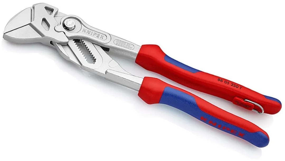 Knipex 8605250T Sleuteltang met borghaak 250mm