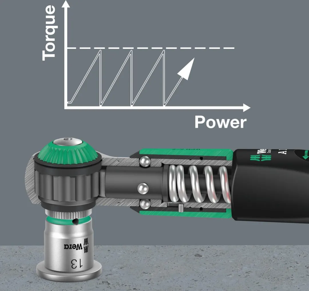 Wera Safe-Torque A 1 05075830001 Momentsleutelset 2-12 Nm