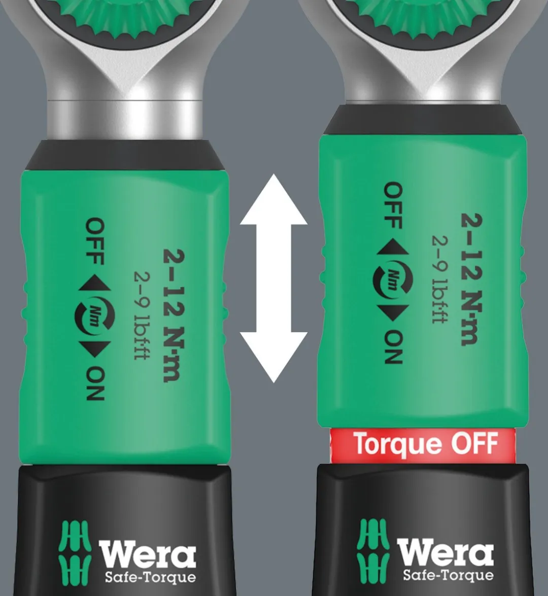 Wera Safe-Torque A 1 05075830001 Momentsleutelset 2-12 Nm