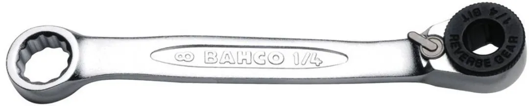 Bahco 6950CBR Miniratel 1/4 90mm - Kleurloos
