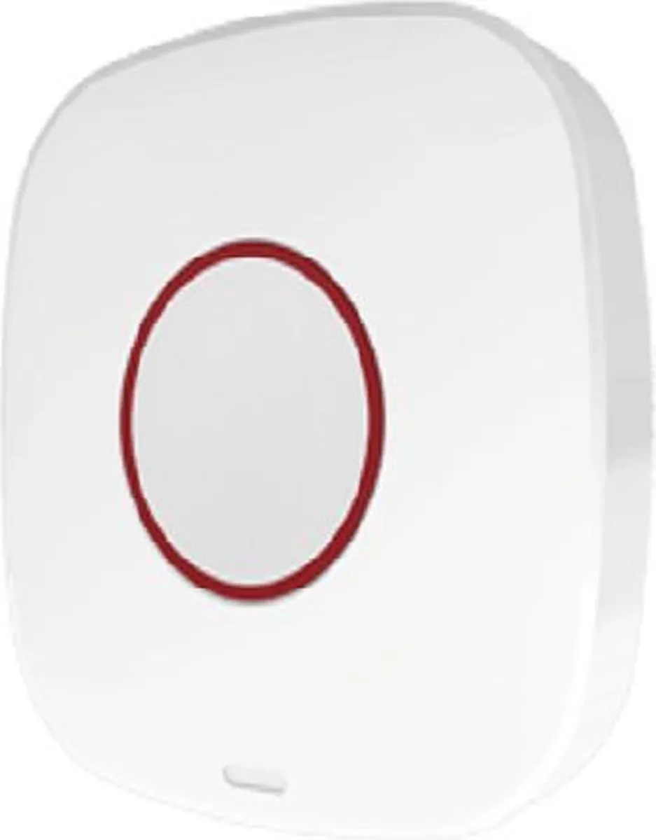 Hikvision DS-PDEB1-EG2-WE Paniekknop - Wit - afbeelding 2 van 4