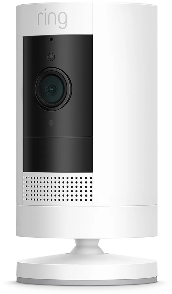 Ring Stick Up Cam B0C5QXCP7Z Beveiligingscamera - Wit