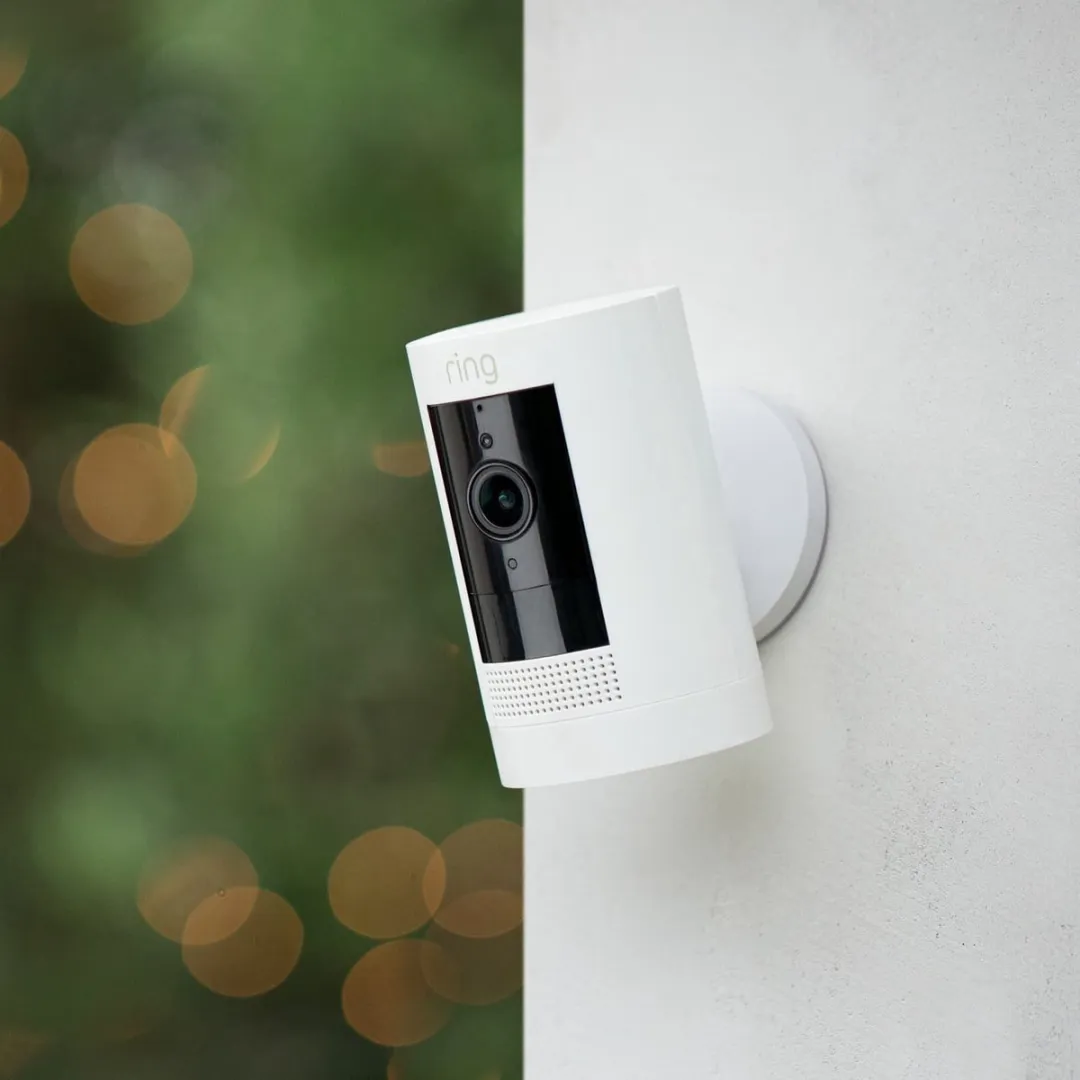 Ring Stick Up Cam B0C5QXCP7Z Beveiligingscamera - Wit