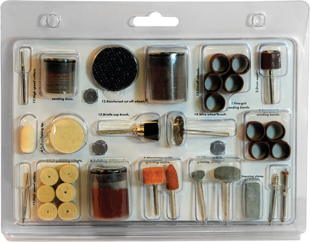 Silverline Oscillerend Multitool Accessoire Set 105-delig - 3,17mm - afbeelding 6 van 6