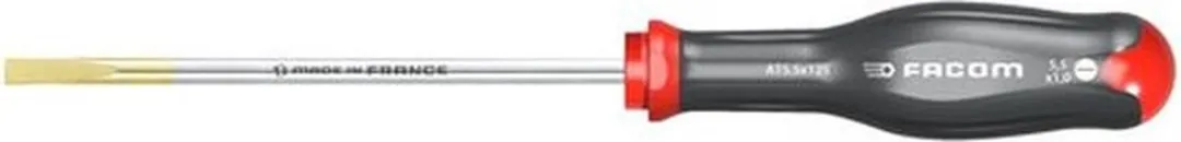 FACOM PROTWIST AT5.5X125 Schroevendraaier - SL 5.5 - Zwart/Rood