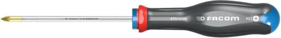 FACOM PROTWIST ATD1X100 Schroevendraaier PZ1 - 4 Kleuren