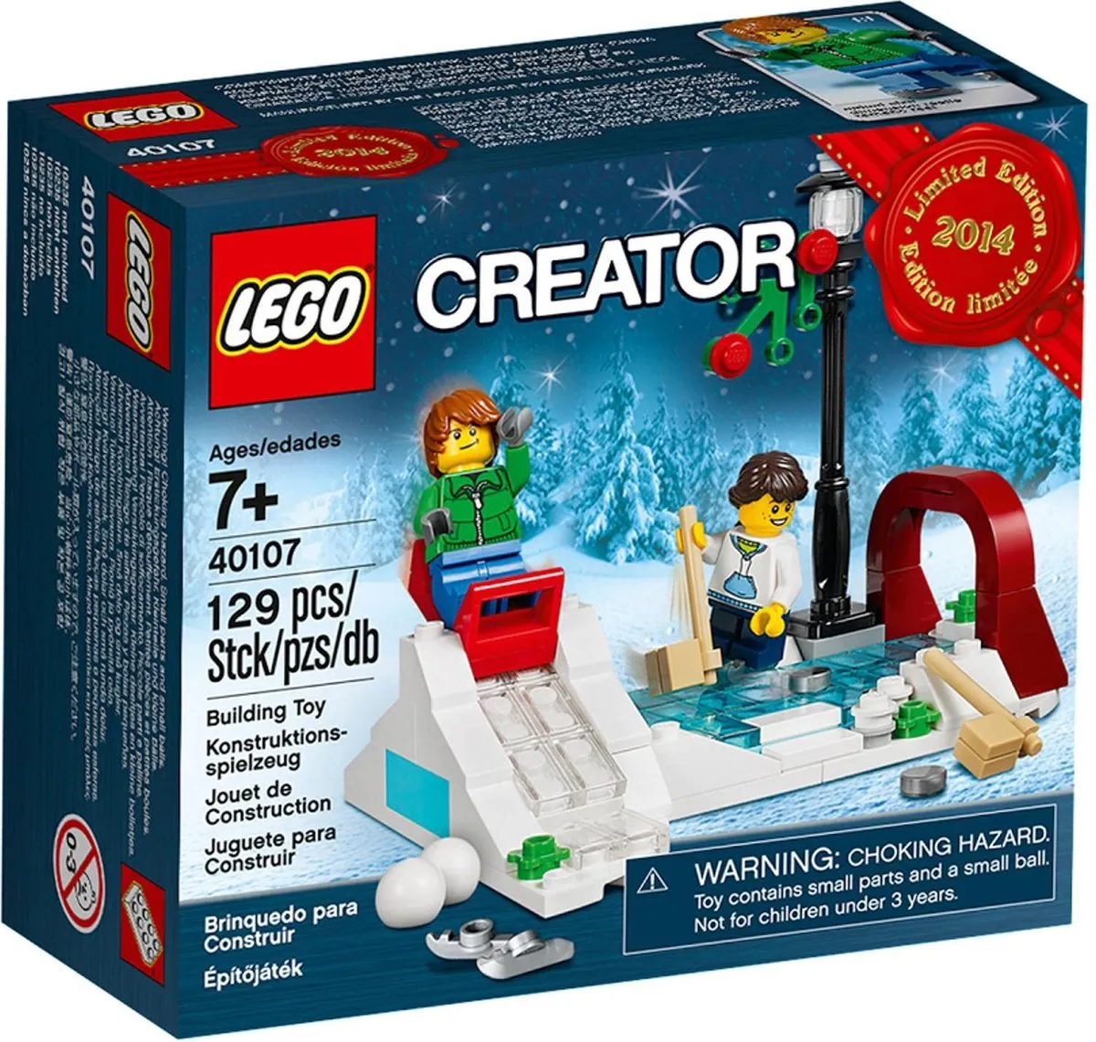 LEGO Creator Winter Skating Scene 40107