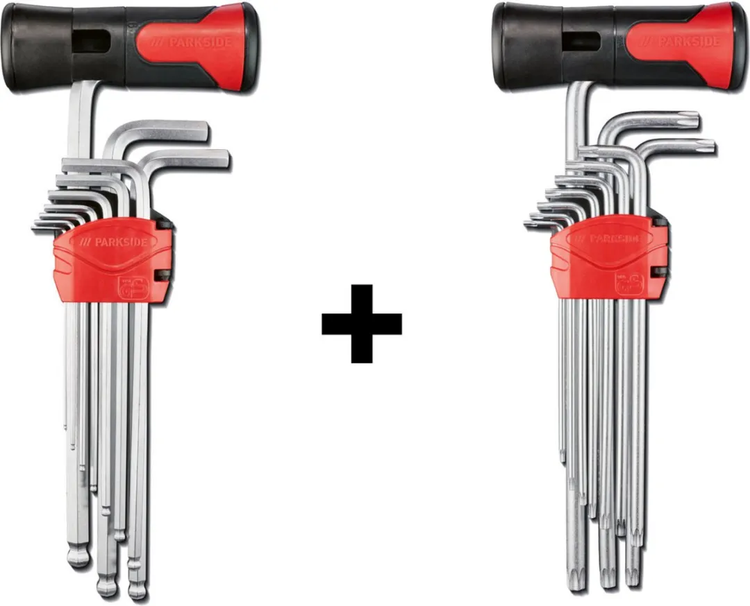 PARKSIDE Inbus & Torx Sleutelset 22-delig